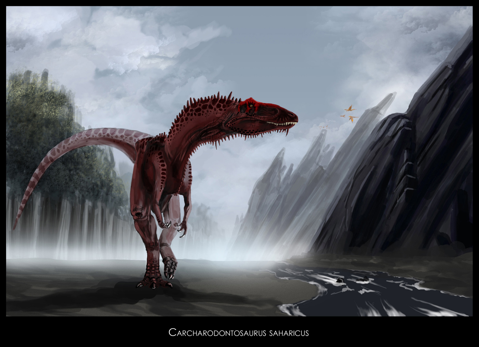 Carcharodontosaurus saharicus